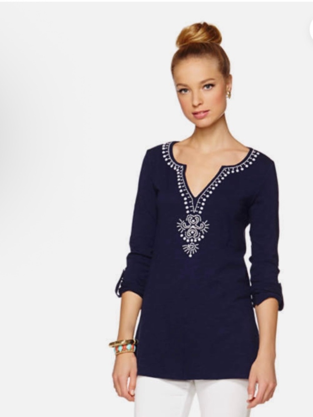 Lilly Pulitzer Navy Tunic - XL